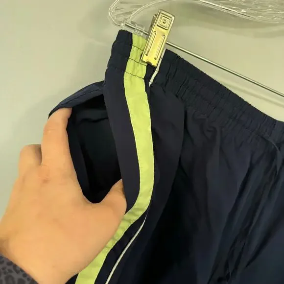 ThreeHearts Pull On Windsuit Pants Approx Size Medium w/ Pockets Athleisure Y2K - Picture 4 of 7